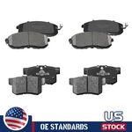 For Suzuki SX4 2007 - 2012 2013 2.0L Front Rear Ceramic Disc Brake Pads Kit. Fixed Price $35.74.