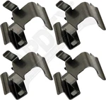 Apdty 170781X4 Brake Pad Anti-rattle Clip Set Of Four; Rear; Replaces 5191221AA. Fixed Price $22.83.