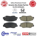 Stoptech Posi-quiet Front Ceramic Disc Brake Pad Set For Acura Ilx & Honda Cr-v. Fixed Price $76.66.