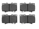 Front Brake Pad Set 18ZKHQ87 For Land Cruiser 1998 1999 2000 2001 2002 2003 2004. Fixed Price $76.21.