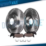 Front Disc Rotors + Ceramic Brake Pads For 2007 - 2012 Nissan Sentra Versa Cube. Fixed Price $84.37.