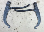 1937 - 1952 Chevy Ton Truck Rear Parking Brake Levers / Rods Original Gm 14". Fixed Price $395.00.
