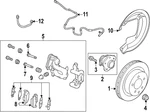 Genuine Nissan Disc Brake Anti-rattle Clip Set D4080-7JA0A. Fixed Price $80.20.