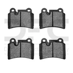 Dynamite Friction Rear Disc Brake Pad Set For 08-09 Touareg (1551-1277-00). Fixed Price $53.32.