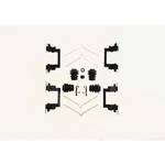 Disc Brake Hardware Kit Carlson H5965Q Fits 2017 Jeep Compass. Fixed Price $38.99.