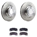 Shw Front Rotors Hella Low-met Disc Brake Pad Kit For 911 Dcja Dcha 2017-2019. Fixed Price $1426.95.