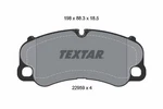 Textar 2295901 Brake Pad Set, Disc For Porsche. Fixed Price $256.26.
