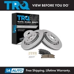 Trq Front Premium Ceramic Brake Pad & Coated Rotor Kit Ford Lincoln. Fixed Price $184.95.