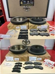 2010-2022 Lexus GX460 Oem Front & Rear Brake Kit Rotors Tcmc Pad Shims. Fixed Price $670.00.
