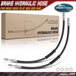2X Front Lh & Rh Brake Hydraulic Hose For Mercedes-benz S600 15-17 S63 S65 Amg. Fixed Price $25.99.