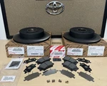 Oem 2006-2018 Toyota RAV4 Rear Brake Kit Rotors Tcmc Pads And Shims. Fixed Price $255.00.