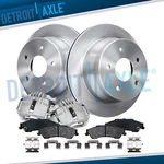 Rear Disc Rotors Calipers Ceramic Brake Pads For S10 Blazer Jimmy Sonoma Hombre. Fixed Price $195.17.