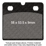 Ebc Motorcycle Brakes FA171V Vee-pads. Fixed Price $42.43.