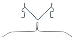 Raybestos H15730 Disc Brake Hardware Kit - Made In Usa. Fixed Price $8.97.