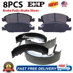 Front Rear Ceramic Brake Pads And Drum Shoe Kit For Chevrolet Silverado 1500 Gmc. Fixed Price $49.56.