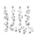 Genuine Mopar Retaining Clip 68134021AA. Fixed Price $9.12.