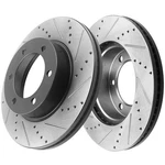 Rear Disc Brake Rotors For Chevy Silverado Suburban 1500 Tahoe Gmc Sierra. Fixed Price $43.34.