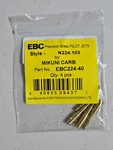 Pack Precision Brass Pilot Jets Mikuni Carb EBC224-40. Fixed Price $16.00.