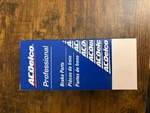 Acdelco Professional/gold 18H1204 Service Kits - Disc Brake Hardware Kit, Rear. Fixed Price $11.27.