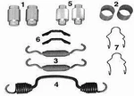 Kit 16.5" Q Front Brakes Dayton Parts 08-111635 E-9644 HK74XLS. Fixed Price $24.98.