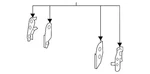 Genuine Nissan Disc Brake Anti-rattle Clip Set D4080-7JA0A. Fixed Price $78.96.