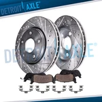 Front Slotted Rotors + Pads For Nissan Quest Brakes Kit. Fixed Price $96.84.