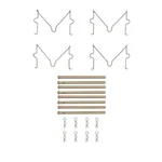 Genuine Dynamic Friction Dfc Disc Brake Hardware Kit 340-69000. Fixed Price $10.05.