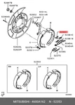 Genuine Oe Washer Metal 4600A162 For Mitsubishi 4600-A162. Fixed Price $9.36.