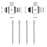 For Mercedes-benz CLK550 2007-2009 Dfc 340-63043 Front Disc Brake Hardware Kit. Fixed Price $19.50.