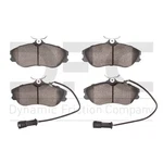 Dynamite Friction Front Disc Brake Pad Set For Audi (1551-0419-10). Fixed Price $53.64.