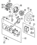 Genuine Mopar Rear Disc Brake Pad Kit V4012560. Fixed Price $85.93.