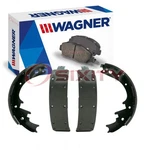 Wagner Rear Drum Brake Shoe For 1963-1975 Chrysler Newport Braking Stopping Bh. Fixed Price $48.20.