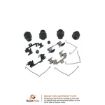 Carlson 13406Q Disc Brake Hardware Kit For 04-07 Nissan Quest. Fixed Price $22.68.