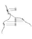 Genuine Mopar Parking Brake Lever 1DL47XT1AD. Fixed Price $24.62.