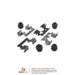 Carlson 13481Q Disc Brake Hardware Kit For 02-15 Scion Suzuki Aerio Iq. Fixed Price $25.48.