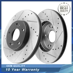 Front Disc Brake Rotors Kit Hyundai Sonata Kia Forte Optima Sportage. Fixed Price $52.32.