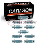Pc Carlson Rear Brake Bleeder Screws For 1991-2002 Gmc C3500HD Pad Wd. Fixed Price $13.49.