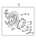 Genuine Mopar Parking Brake Dust Boot 5018555AA. Fixed Price $10.05.