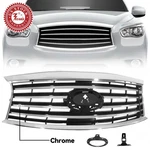 For 2013-2015 Infiniti QX60 JX35 Chrome Grille W/camera IN1200123 623103JA0A. Fixed Price $74.99.