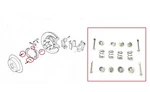 For Mitsubishi Shogun Pajero MK4 V88/V98 3.2DID Hand Brake Shoe Fitting Kit 06+. Fixed Price $22.65.