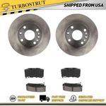 Front Oe Brake Rotors Pad 1994-1997 Ford Aspire Lifetime Warranty. Fixed Price $119.02.
