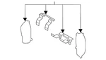 Genuine Subaru Hardware Kit 26298SJ000. Fixed Price $34.74.