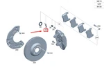 Mercedes-benz S206 Front Brake Caliper Spread Spring A0004211501. Fixed Price $33.53.