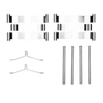 Dynamite Friction Disc Brake Hardware Kit For 05-12 Acura Rl 340-58004. Fixed Price $12.33.