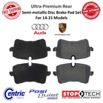 Stoptech Posi-quiet Semi-metallic Rear Disc Brake Pad Set For Audi A6 & Porsche. Fixed Price $74.07.