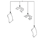 Genuine Subaru Hardware Kit 26298SJ010. Fixed Price $34.74.