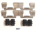 Frt Disc Brk Hwd Kit Better Brake Parts 5687K. Fixed Price $15.49.