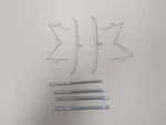 Alcon PKR4415X540KS Front Pad Retainer Pin Kit For PNS4415X. Fixed Price $40.62.