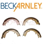 Beck Arnley Rear Parking Brake Shoe For 1990-2000 Subaru Legacy Disc Pads Bv. Fixed Price $63.03.