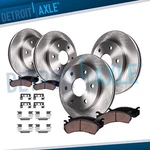 Front & Rear Disc Rotors Ceramic Brake Pads Kit For Buick Rainier Isuzu Ascender. Fixed Price $201.97.